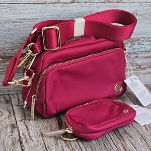 *NWT* LULULEMON Everywhere Belt Bag 2L With Metal Hardware & Nano Pouch Set